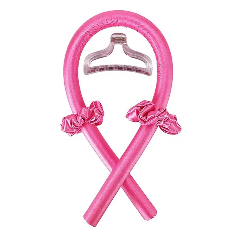 Heatless Curling Rod Headband,No Heat Silk Ribbon Rollers for Overnight Sleeping